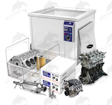 Skymen 960L Industrial Ultrasonic Washing Machine for Marine Maintenance, Engine Parts Cleaner
