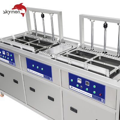 skymen Dual Stage Ultrasonic Cleaning Machine with Roller for Efficient Industrial Cleaning