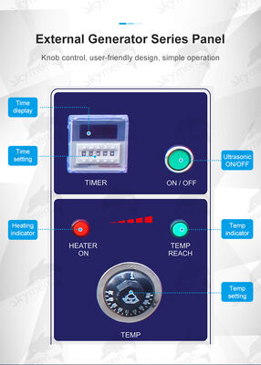Skymen Ultrasonic Industrial Cleaner 250L for Electronic, Car Parts Wash Machine 40kHz 28kHz