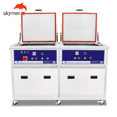 High Quality Double Tanks Industrial Ultrasonic Cleaner with Filtration and Rinsing System 40L