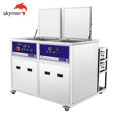 High Quality Double Tanks Industrial Ultrasonic Cleaner with Filtration and Rinsing System 40L