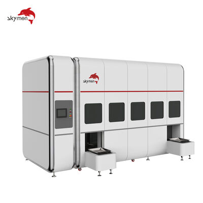 1200W SUS304 Ultrasonic Cleaning System Three Stage Wash Rinse Dry SUS316