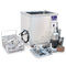 Adjustable Timer Ultrasonic Cleaning Machine 53L Large Volume With Casters / Brakes