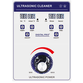 Adjustable Timer Ultrasonic Cleaning Machine 53L Large Volume With Casters / Brakes