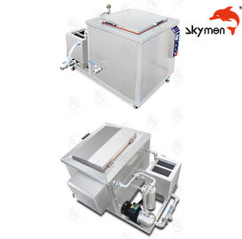 Engine / Auto Parts Ultrasonic Cleaning Equipment 2400W 28/40KHz With Filter