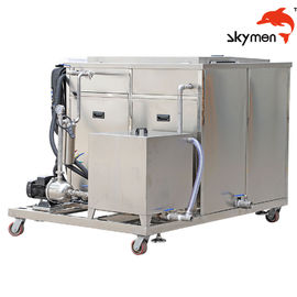 Mould Components Industrial Ultrasonic Cleaner 28/40KHz Double Tanks 1 Year Warranty