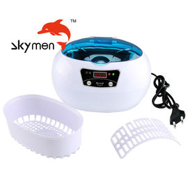 600ml Mini Household Ultrasonic Cleaner 5 Interval Time Adjustable Touch Key For Jewelry