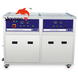 Solvent Cleaning Industrial Ultrasonic Cleaner Double Tanks Cleaning Drying Filtration