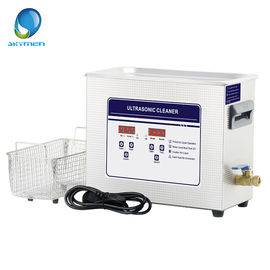 PCB Board / Electronic Parts Benchtop Ultrasonic Cleaner 6.5L 180W Adjustable Timer