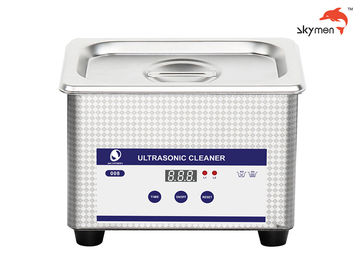 40KHz Industrial Ultrasonic Cleaner 0.8L 60W For Contact Lens / Glass Shaver