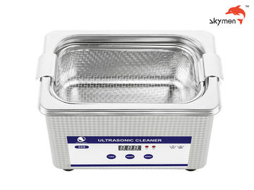 40KHz Industrial Ultrasonic Cleaner 0.8L 60W For Contact Lens / Glass Shaver