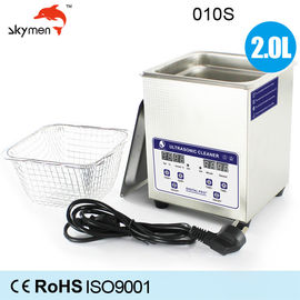 Durable Benchtop Ultrasonic Cleaner 2 Liter 60W For PCB Removing Rosin / Welding Spot