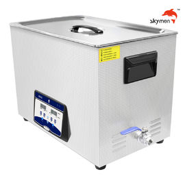 Laboratory Ultrasonic Cleaning Equipments 720W 38L Large Tank Adjustable Timer