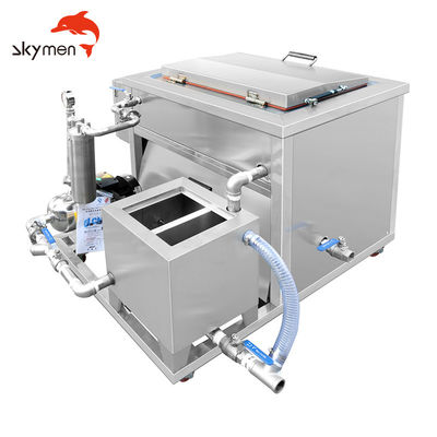 40KHz SUS201 600W 38L ultrasonic cleaning machine For Car Parts