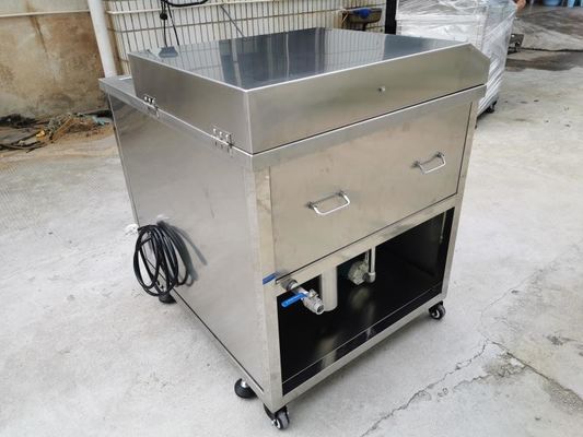 Optical Glass SUS304 2160W Electrolysis Ultrasonic Cleaner 28KHz