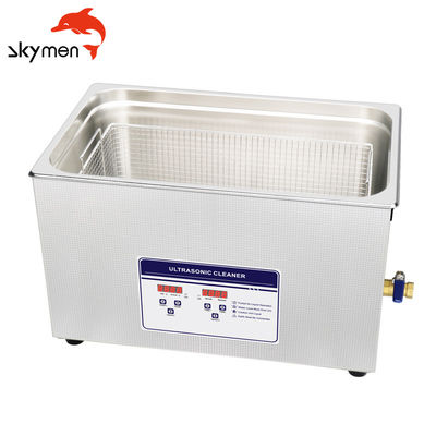 30L Dental Instrument 40KHz Metal Parts Ultrasonic Cleaner SUS304