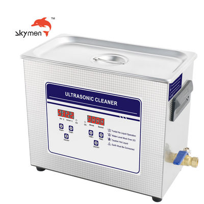 Denture Coins 200W Heating 6.5L Digital Ultrasonic Cleaner