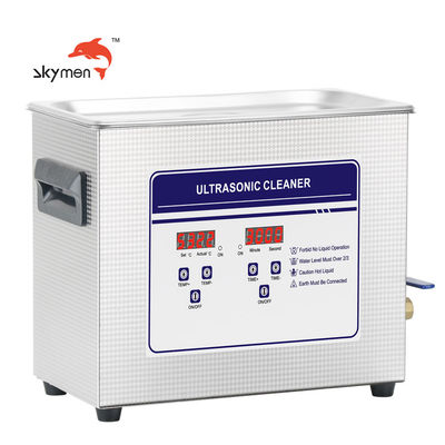Denture Coins 200W Heating 6.5L Digital Ultrasonic Cleaner