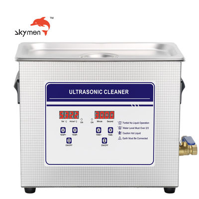 Denture Coins 200W Heating 6.5L Digital Ultrasonic Cleaner