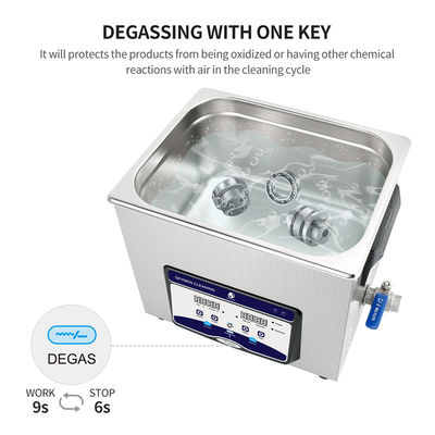 2.85 Gallon Ultrasonic Cleaning Mchine For Filter Element With 200w Heating Power