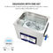 2.85 Gallon Ultrasonic Cleaning Mchine For Medicine Bottle With 200w Heating Power