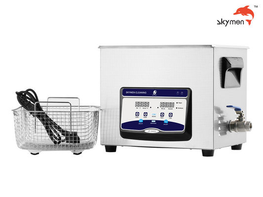 Professional Ultrasonic Cleaner Skymen With Heater And Basket For Small Metal Parts 2.85 Gallon