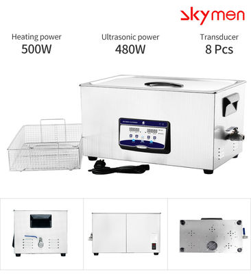 480W 20L Table Top Ultrasonic Cleaner For Integrated Circuit