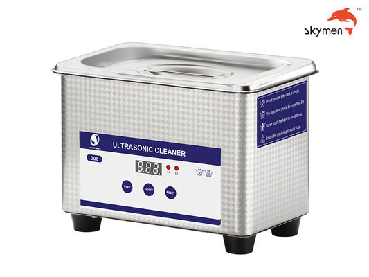 SUS304 800ml Jewelry Ultrasonic Cleaner 35W With Basket