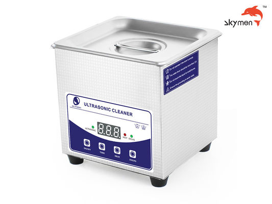 FCC 100W Stainless Steel Ultrasonic Cleaner 1 Liter For Stones Jewelry