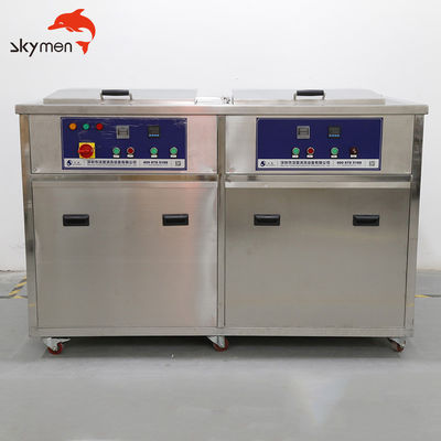 135L 1800W Double Tanks Ultrasonic Cleaner For Diesel Particulate Filter