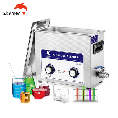 Mechanical Benchtop Ultrasonic Cleaner 10.8L 240W Adjustable Timer Skymen