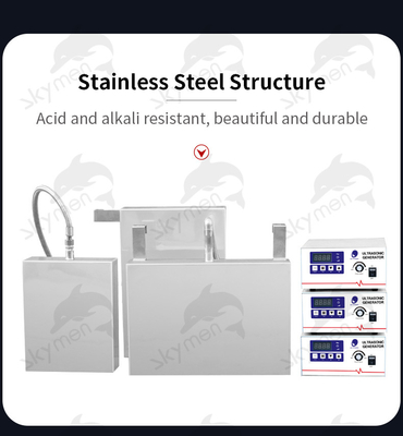 Ultrasonic Extraction Equipment Transducer Box SUS304 Hard Cr For Cleaning Mold
