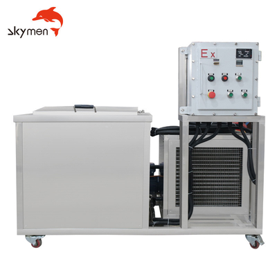 Industrial Single Tank Refrigeration Explosion-Proof Ultrasonic Cleaning Machine Equipment