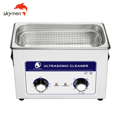 120W Hot Selling Benchtop Dental Ultrasonic Teeth Cleaner 3.2liter SUS304 with Mechinal Control Panel