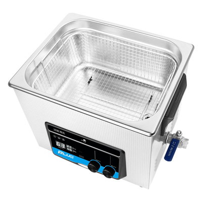 240/480W Benchtop Ultrasonic Cleaning Machine 10L Surgical Instrument SUS304