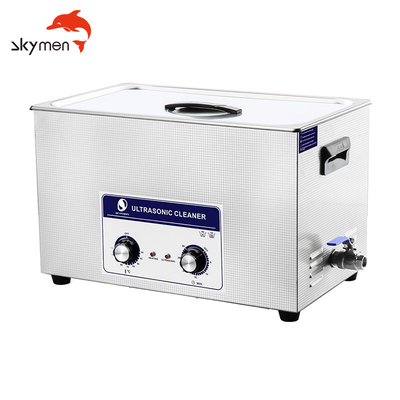 30L Artificial Benchtop Ultrasonic Cleaner 40kHz SUS Casters Skymen