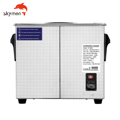 40kHz Benchtop Ultrasonic Cleaner Machine 3.2L SUS Semiwave For Jewelry