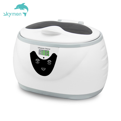 Skymen Ultrasonic Jewelry Cleaner Washing Machine 600ML Customized Logo White