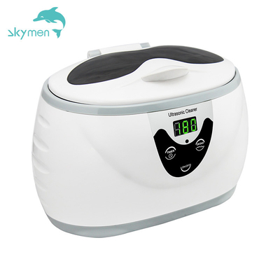 Skymen Ultrasonic Jewelry Cleaner Washing Machine 600ML Customized Logo White