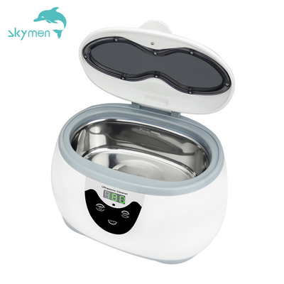 Skymen Ultrasonic Jewelry Cleaner Washing Machine 600ML Customized Logo White