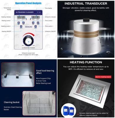 53L Industrial Ultrasonic Cleaner For Plastic Mold Injection Mold Die Casting Mold