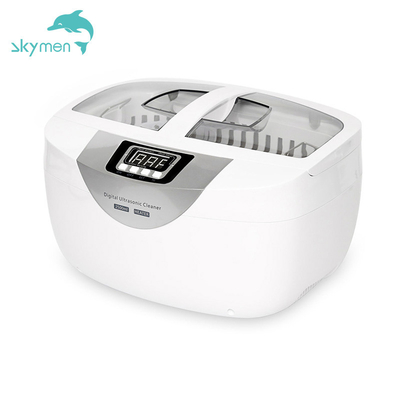 Skymen Mini Handheld Ultrasonic Jewelry Cleaner Machine 2.5L 70W 5 Digital Time Settings