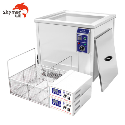 Single Slot Industrial Ultrasonic Cleaning Machine Oil Removal For Air Conditioning Parts