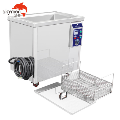 Single Slot Industrial Ultrasonic Cleaning Machine Oil Removal For Air Conditioning Parts