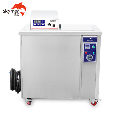 Single Slot Industrial Ultrasonic Cleaning Machine Oil Removal For Air Conditioning Parts