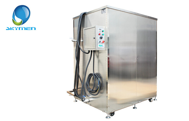 Engine Head Cleaner Machine 500L Big Multi Frequency Ultrasonic Cleaner For Engine Block , Cylinder ...
