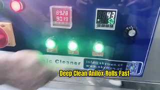 Custom Ultrasonic Anilox Roll Cleaner with Sweep Generator | Skymen